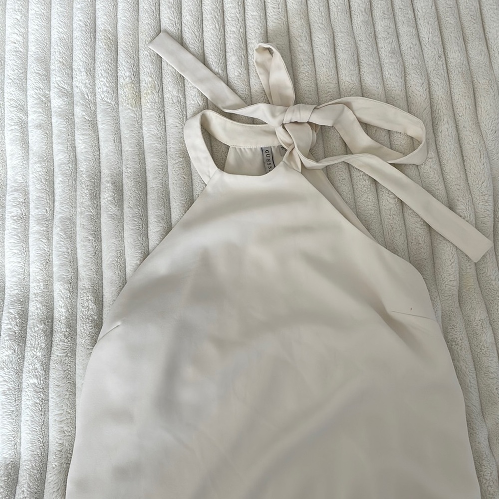 Guess halter dress with bow